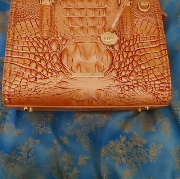 NWT Brahmin Cami In Apricot Rose Handbag - Picture 3 of 6